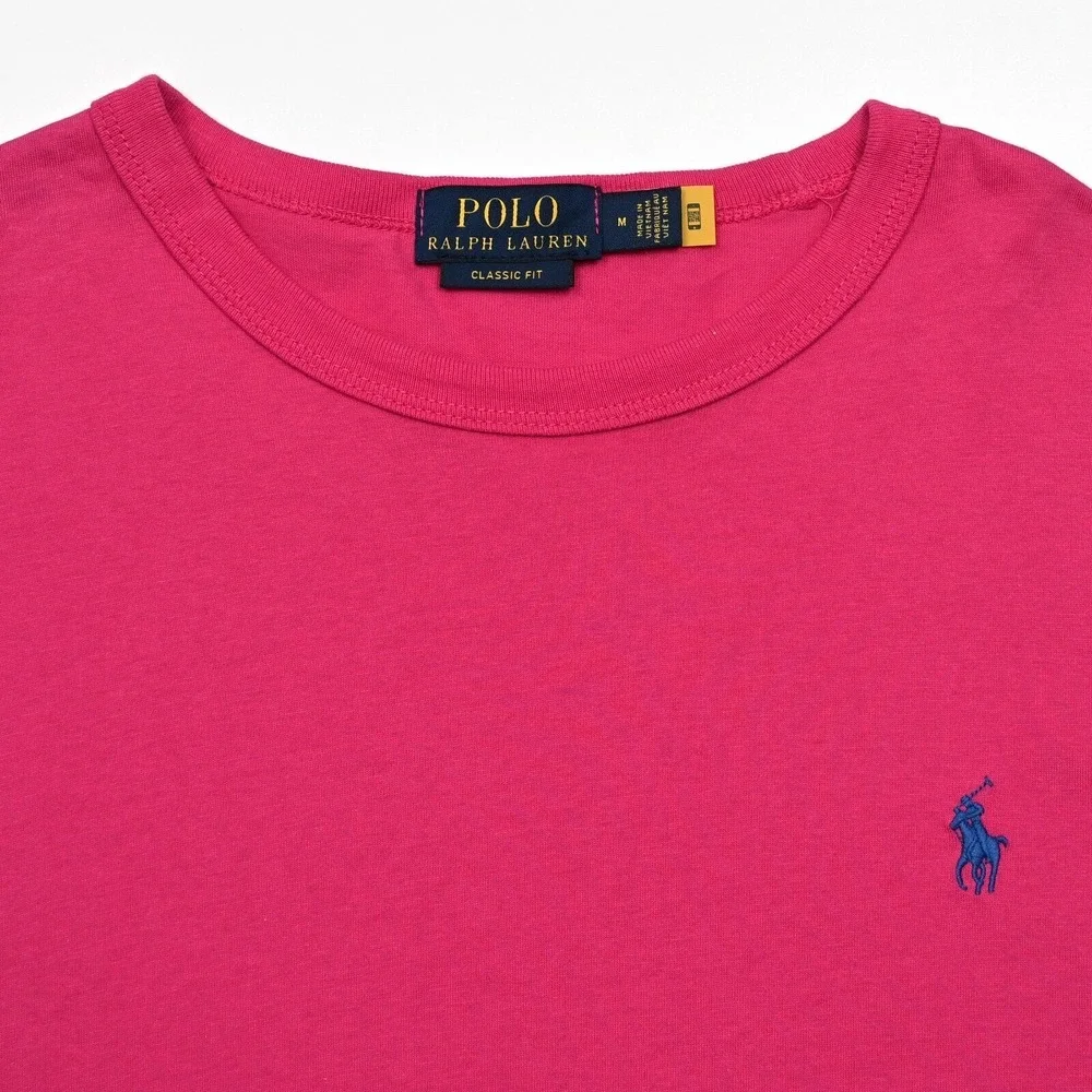 Polo Ralph Lauren T-Shirt Long Sleeve Spell Out Skateboard 90s Streetwear Medium